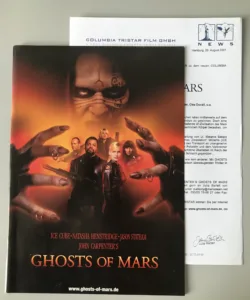 Das Presseheft von "Ghosts of Mars"